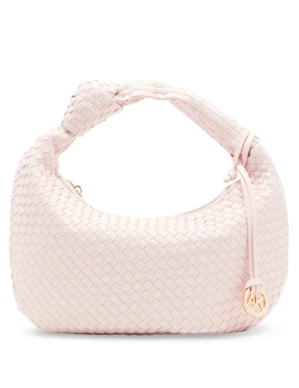 Mini Woven Shoulder Bag made by Anne Klein