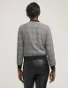 Fringe Plaid Bomber Jacket- Sale sold by Anne Klein