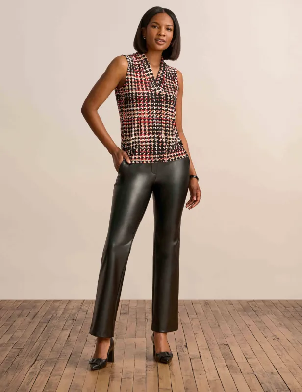Triple Pleat Top sold by Anne Klein