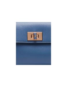 Mini Top Handle Crossbody With Enamel Turn Lock sold by Anne Klein