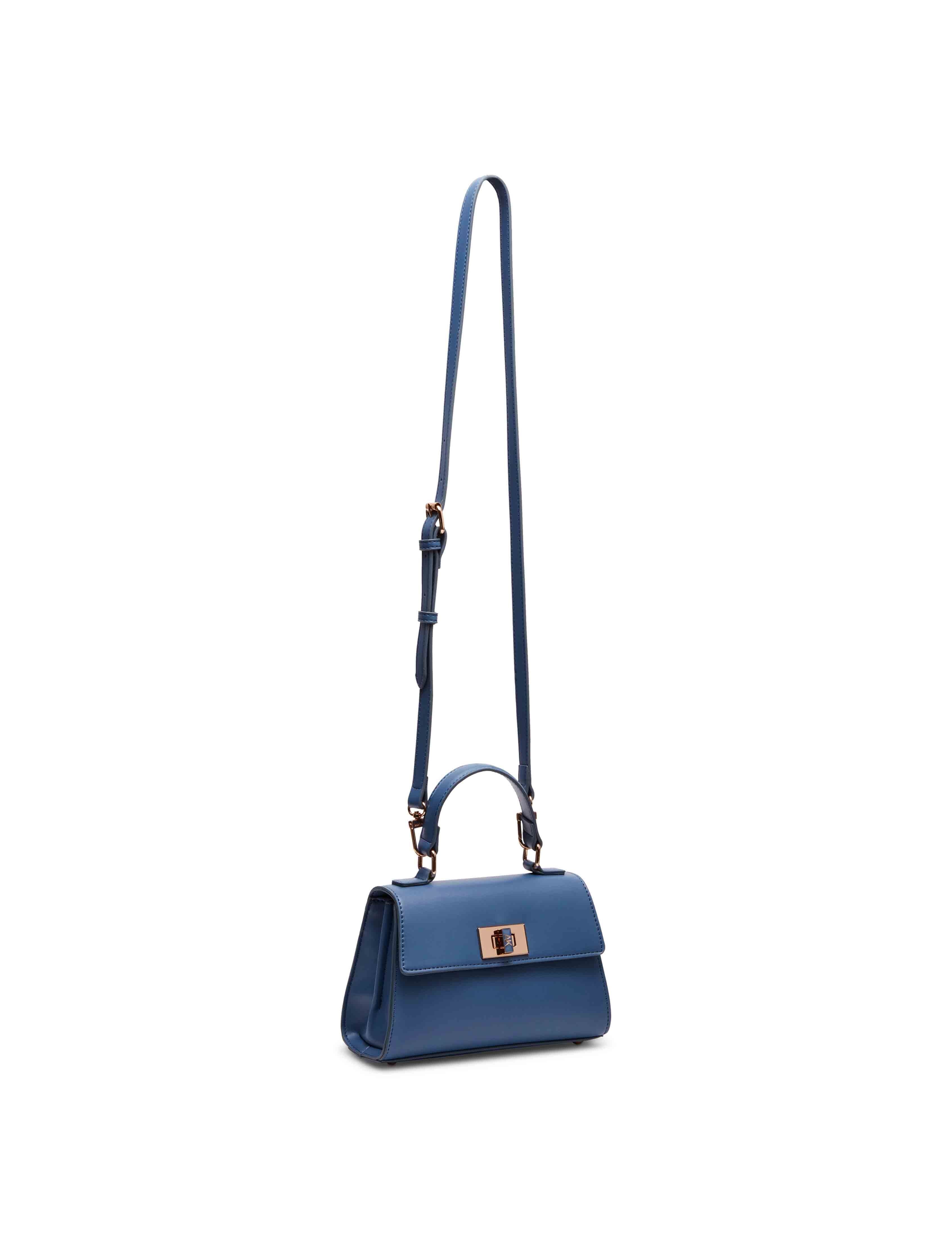 Mini Top Handle Crossbody With Enamel Turn Lock sold by Anne Klein product image thumbnail 3