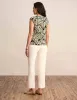Pleated Cowl Neck Top sold by Anne Klein
