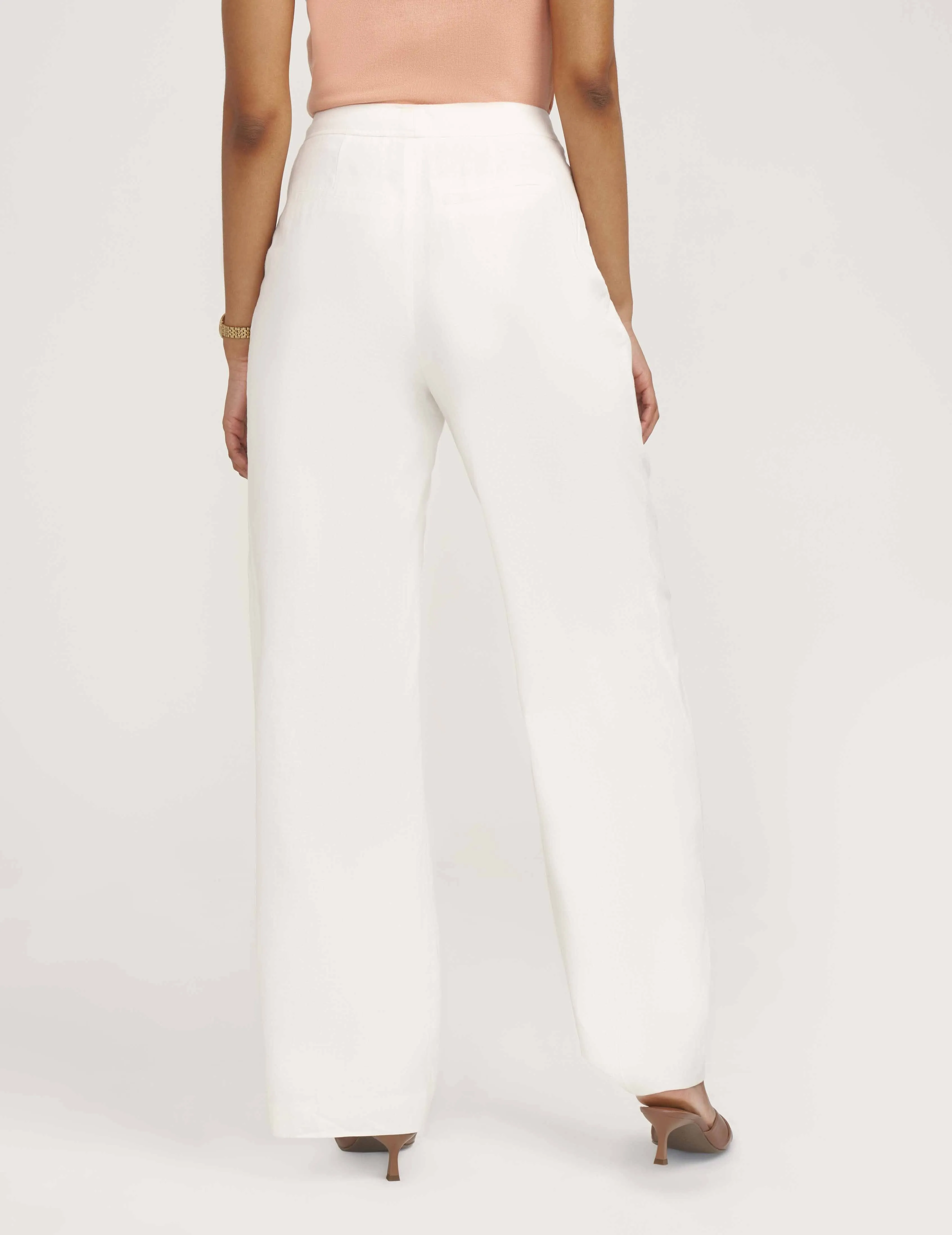 Fly Front Wide Leg Trouser- Sale sold by Anne Klein product image thumbnail 3
