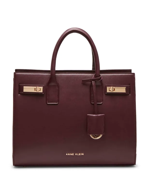 Convertible E/W Satchel With Turn Lock sold by Anne Klein