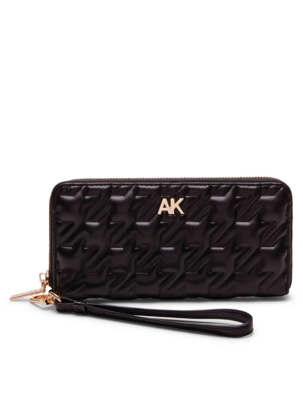 AK Quilted Zip Around Wallet sold by Anne Klein