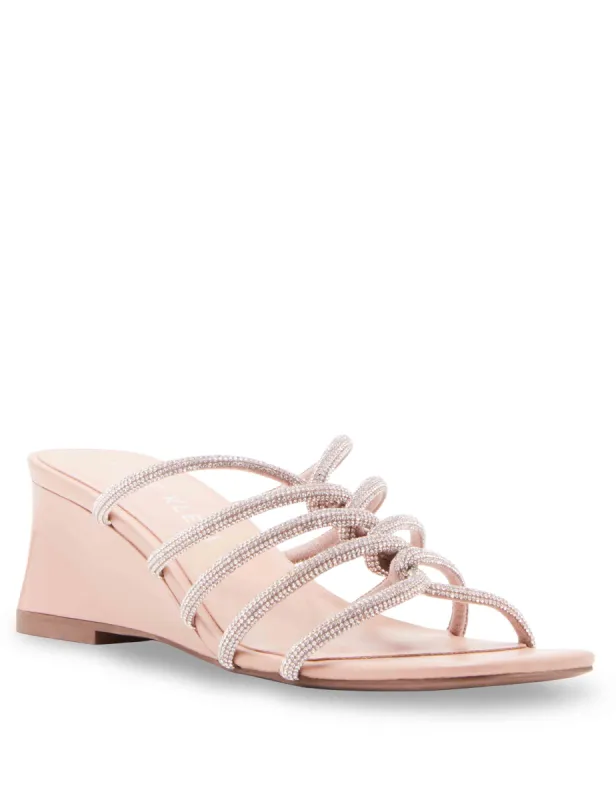 Geena Crystalized Wedge sold by Anne Klein