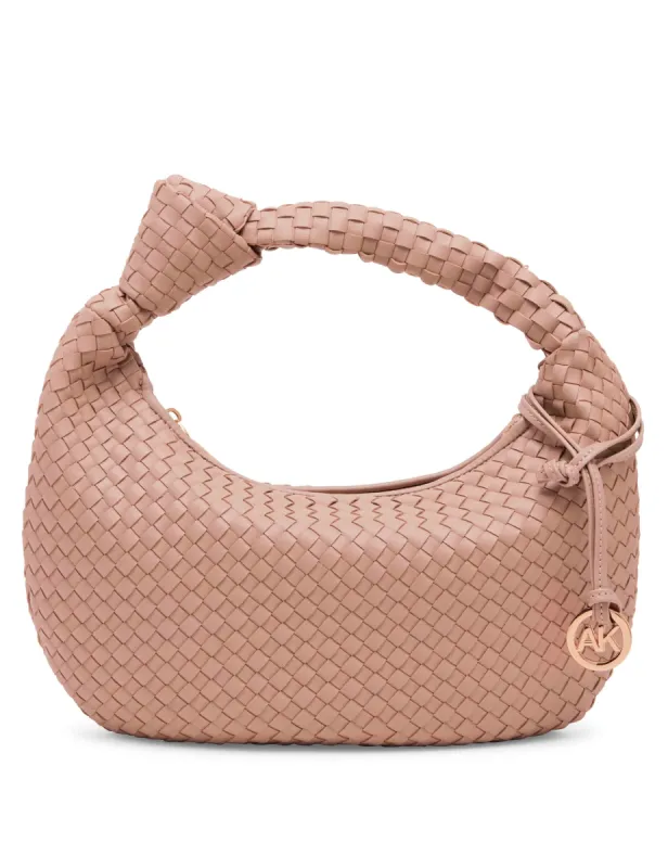 Mini Woven Shoulder Bag sold by Anne Klein