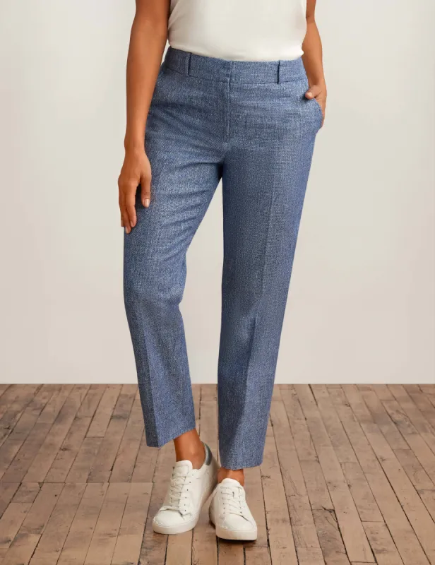 Grace Straight Ankle Pant sold by Anne Klein