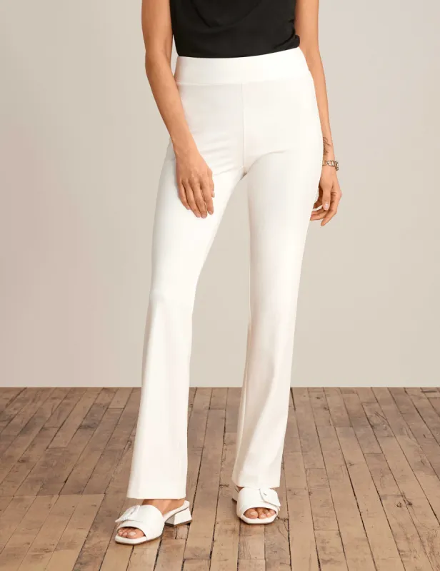 High Rise Pull On Boot Leg Pant sold by Anne Klein