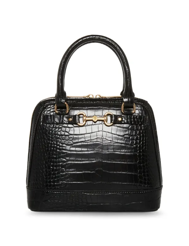 Mini Horsebit Top Handle Satchel sold by Anne Klein