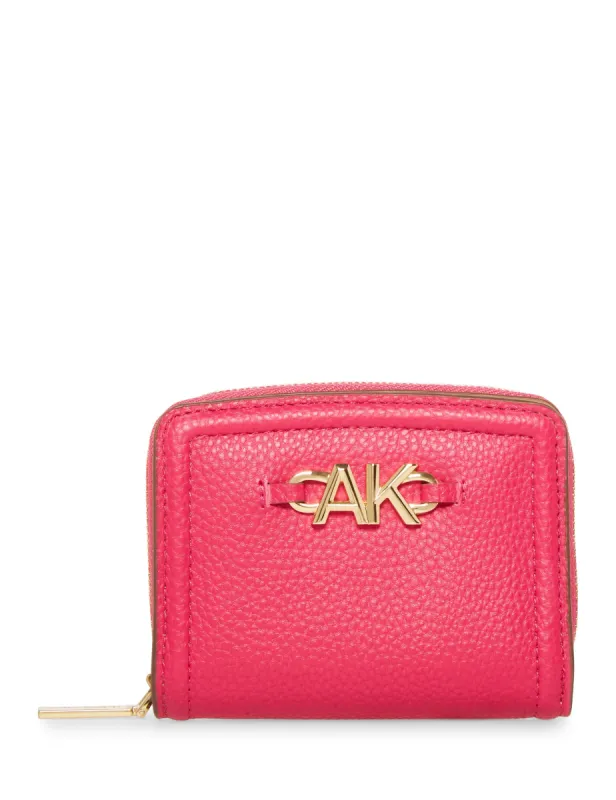 AK Small Curved Wallet With Logo sold by Anne Klein