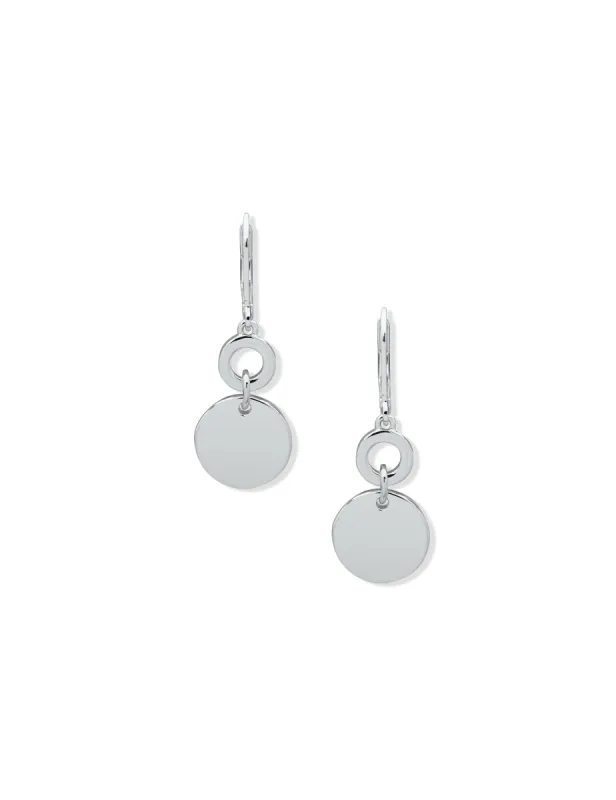 Coin Drop Pierced Earrings sold by Anne Klein