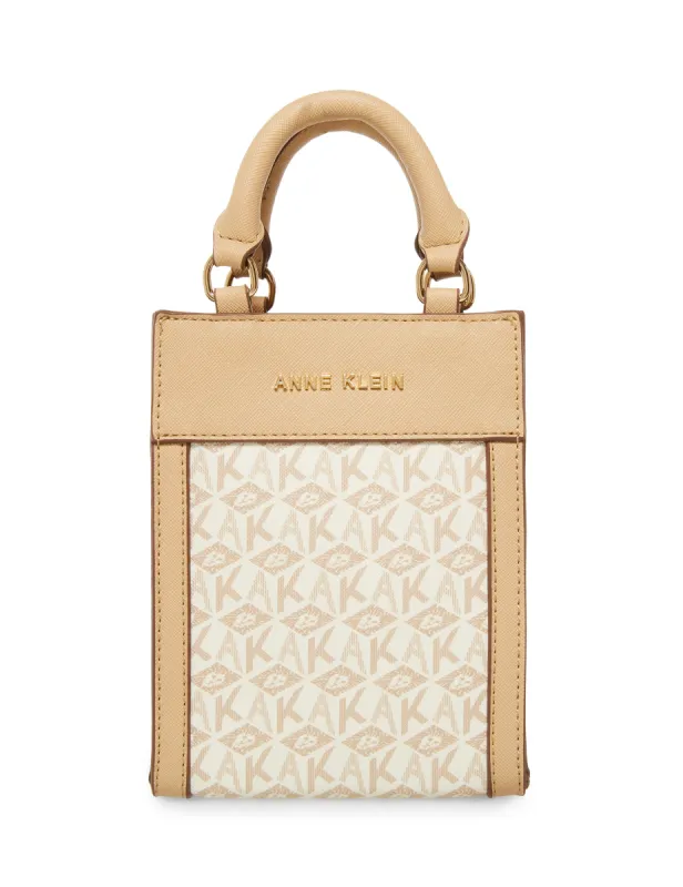 Mini N-S AK Cube Logo Crossbody sold by Anne Klein