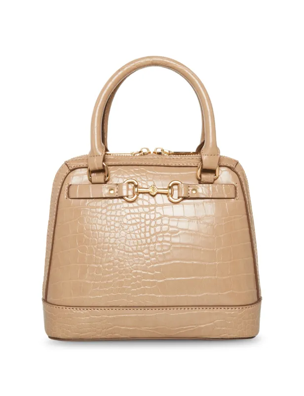 Mini Horsebit Top Handle Satchel sold by Anne Klein