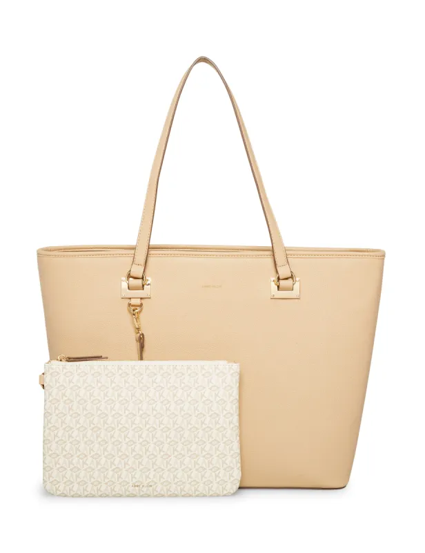 Work Tote With Printed Pouch sold by Anne Klein