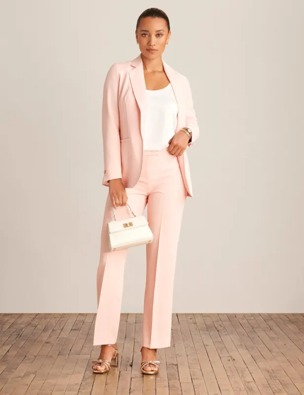 Vision Twill Open Notch Collar Jacket sold by Anne Klein