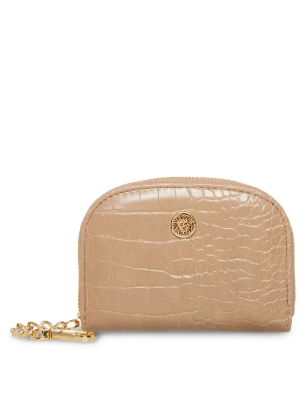 Curved Croco Card Case sold by Anne Klein