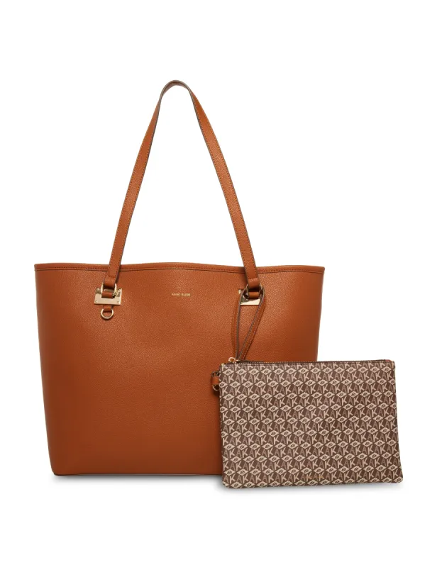 Work Tote With Printed Pouch sold by Anne Klein