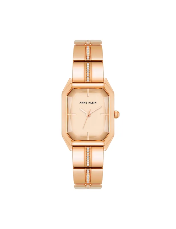 Iconic Octagonal Crystal Bracelet Watch sold by Anne Klein