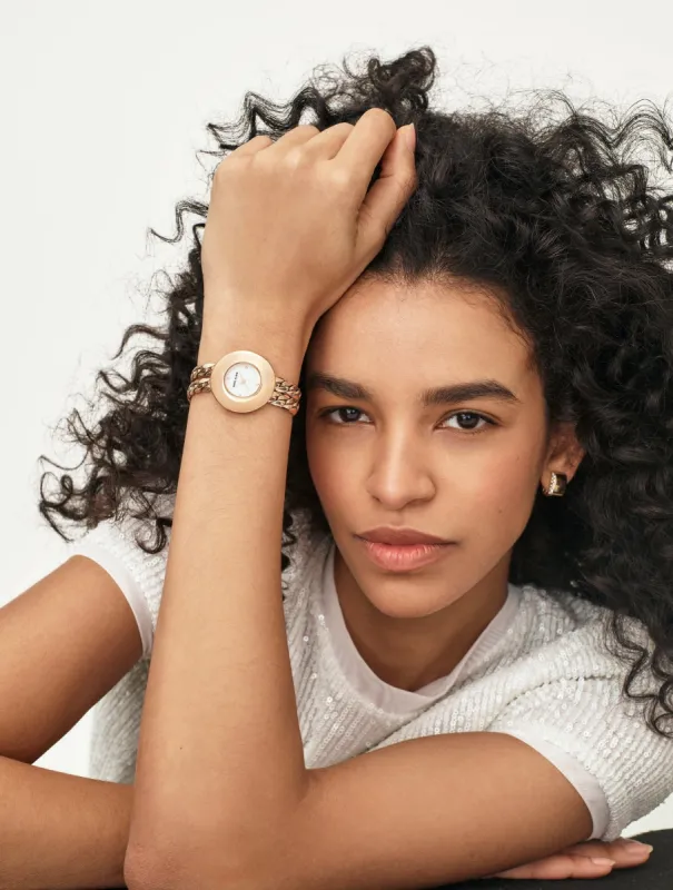 Double Chain Bracelet Watch sold by Anne Klein