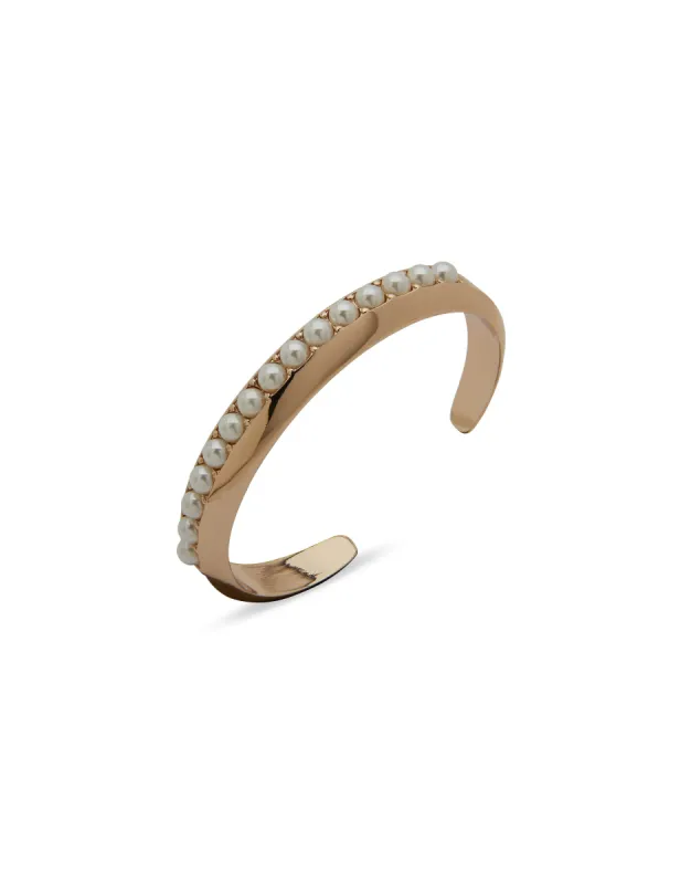 Pearl Cuff Bracelet With Gift Box sold by Anne Klein