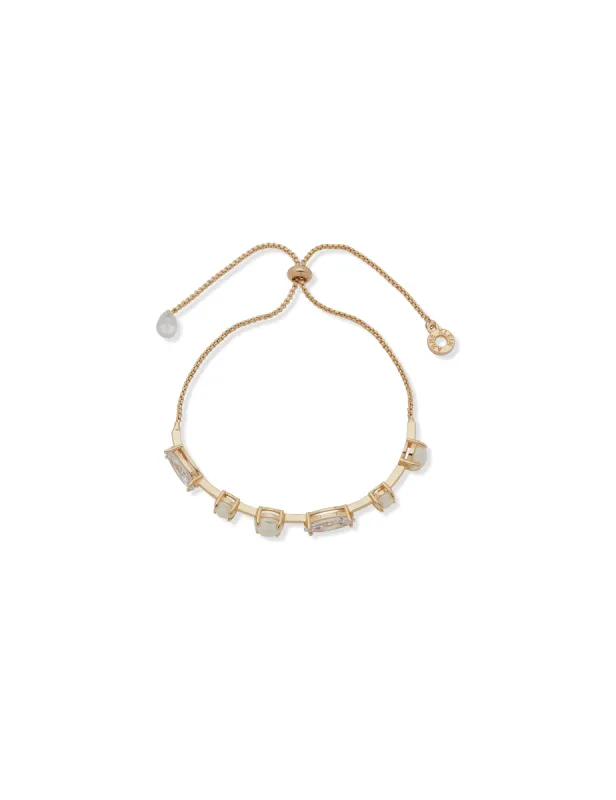 Multi Stone Slider Bracelet sold by Anne Klein