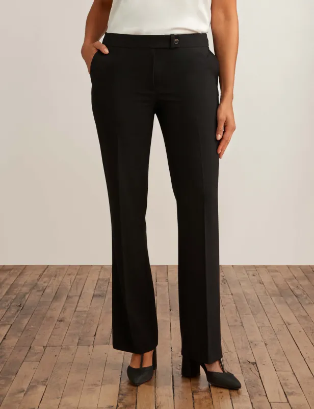 Fly Front Pocket Wide Leg Pant sold by Anne Klein