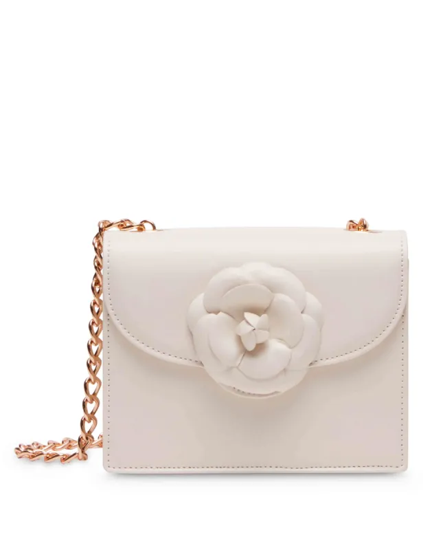 Square Flap Crossbody With Floral Applique sold by Anne Klein