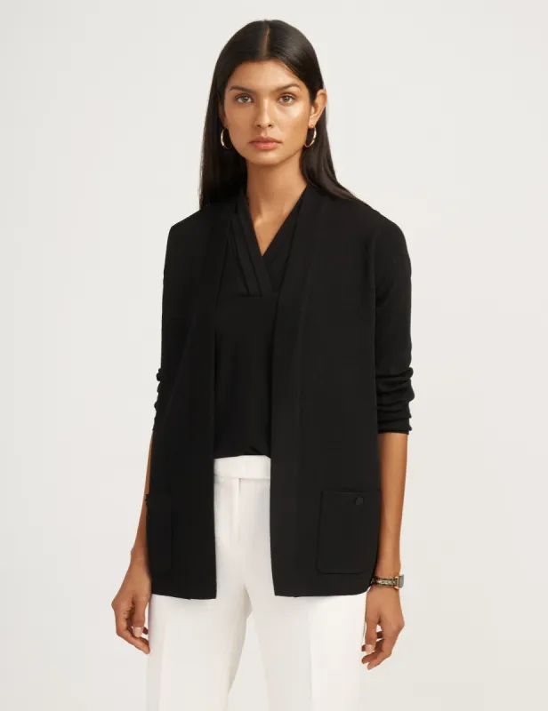 Petite Two Pocket Malibu Cardigan sold by Anne Klein