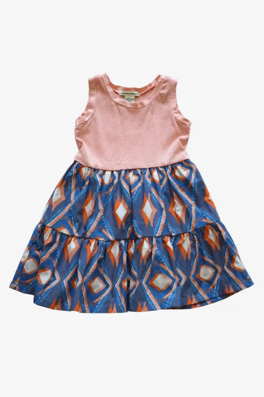 Anthem of the Ants Hopscotch Girls Dress - Papaya sold by Anthem of the Ants