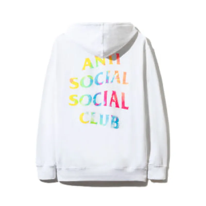 Thai Dye White Hoodie sold by Anti Social Social Club