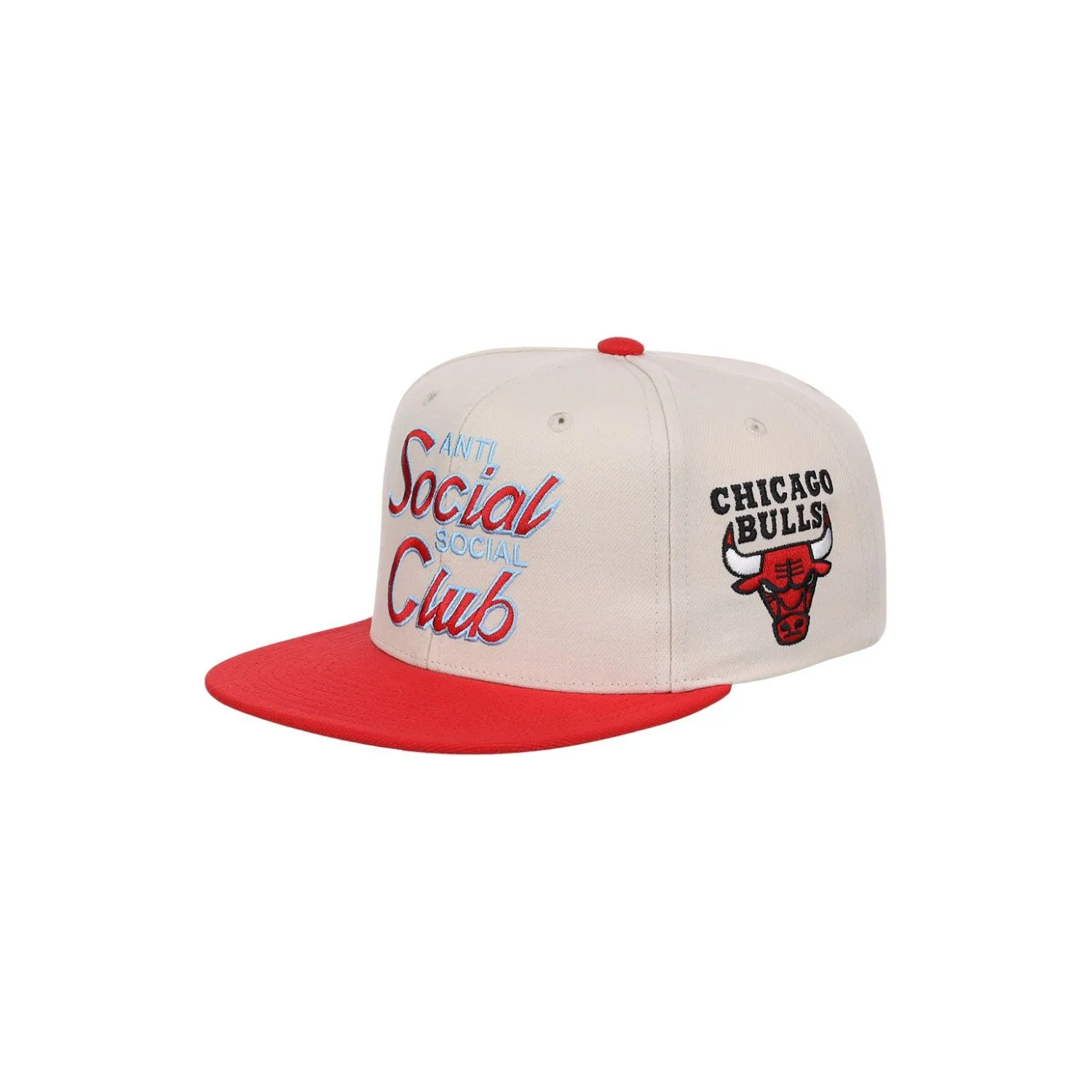 ASSC x Mitchel & Ness Chicago Bulls NBA Snapback sold by Anti Social Social Club product image thumbnail 2