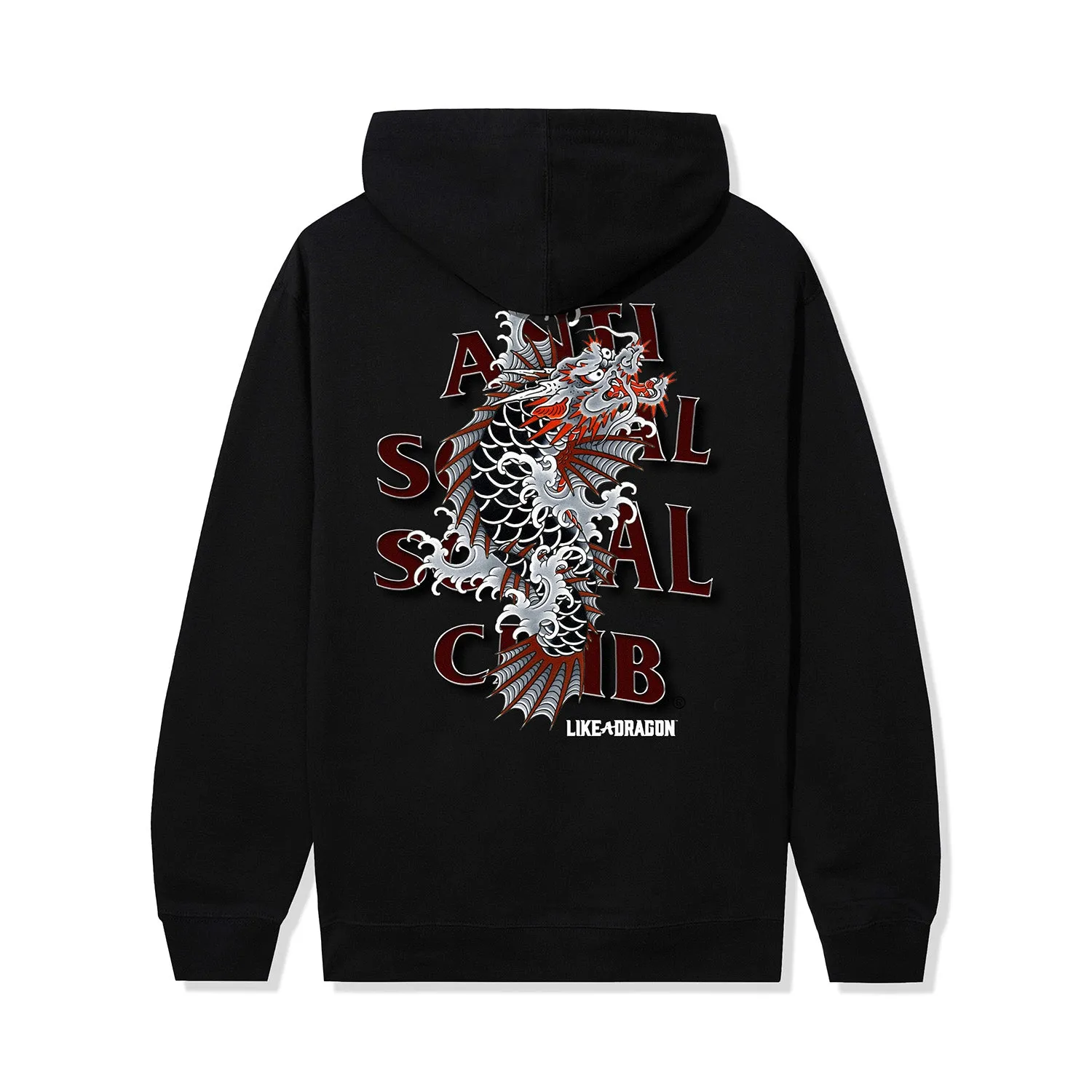 ASSC x Like A Dragon Ichiban Hoodie - Black sold by Anti Social Social Club product image thumbnail 2