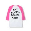 Boring Game Pink/White Tee sold by Anti Social Social Club