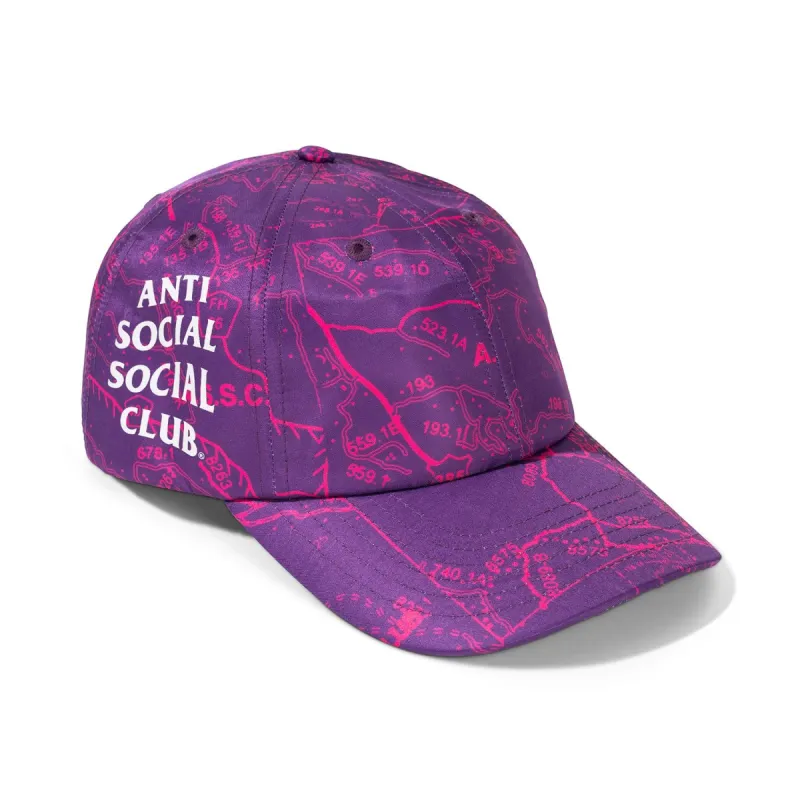 Quest For Love Purple Cap made by Anti Social Social Club