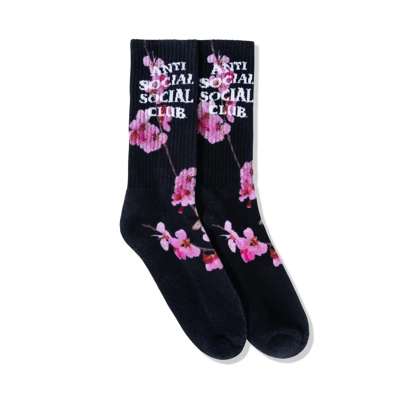 The Real Kkotch Black Socks sold by Anti Social Social Club