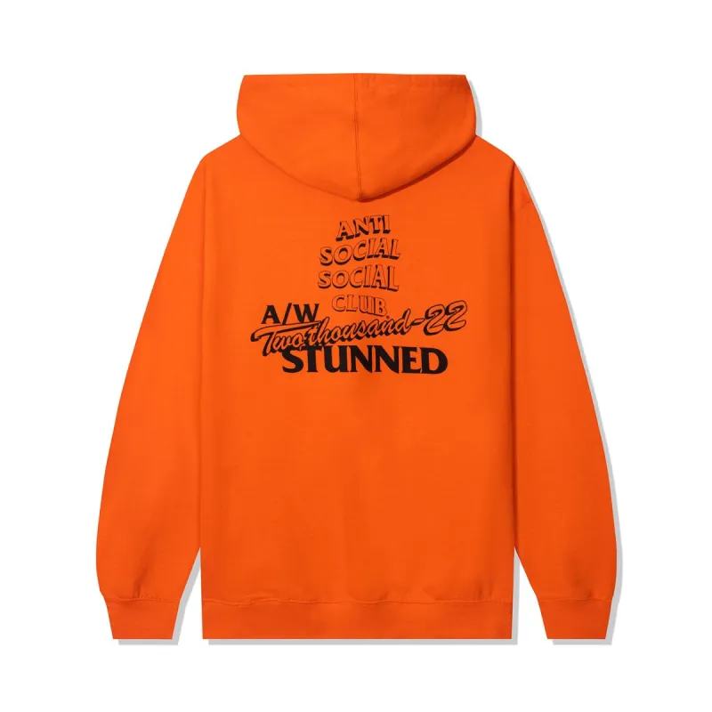 Stunned Orange Hoodie sold by Anti Social Social Club
