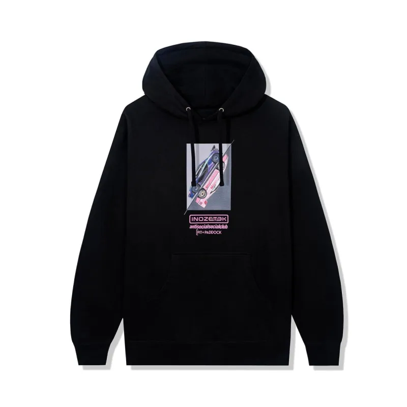 Cease and Desist Black Hoodie made by Anti Social Social Club