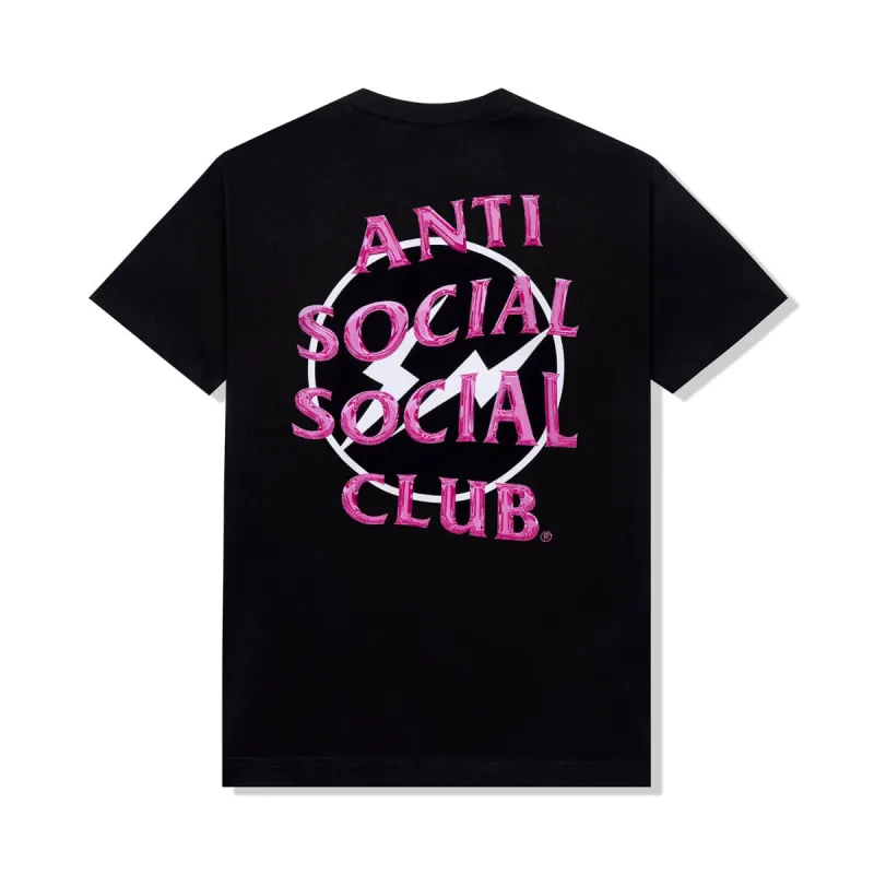 Precious Petals Black Tee (Pink) sold by Anti Social Social Club