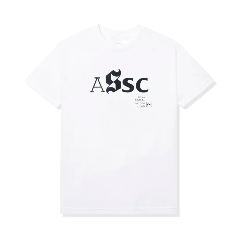 Type A White Tee sold by Anti Social Social Club