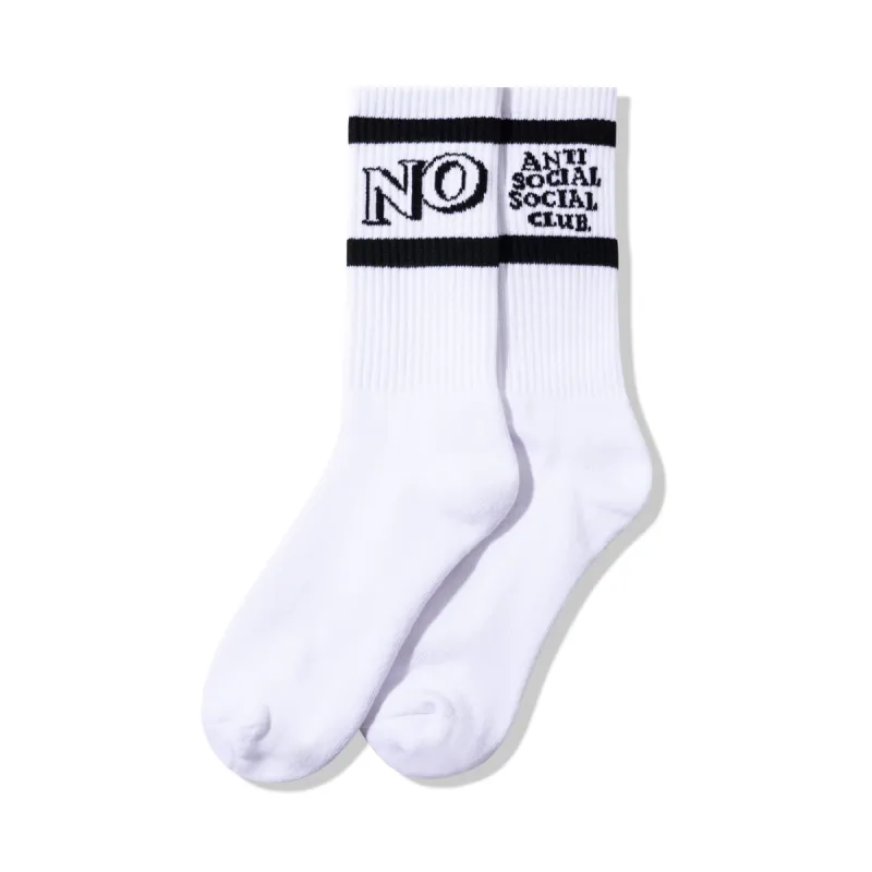 Y/N White Socks made by Anti Social Social Club