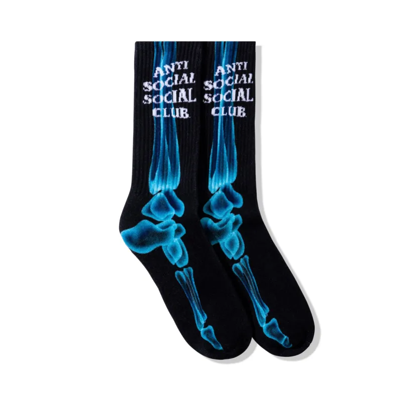 Fracture Black Socks sold by Anti Social Social Club