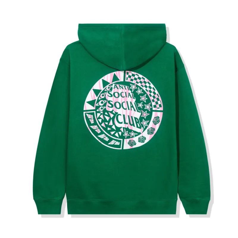 Level 8 Green Hoodie sold by Anti Social Social Club