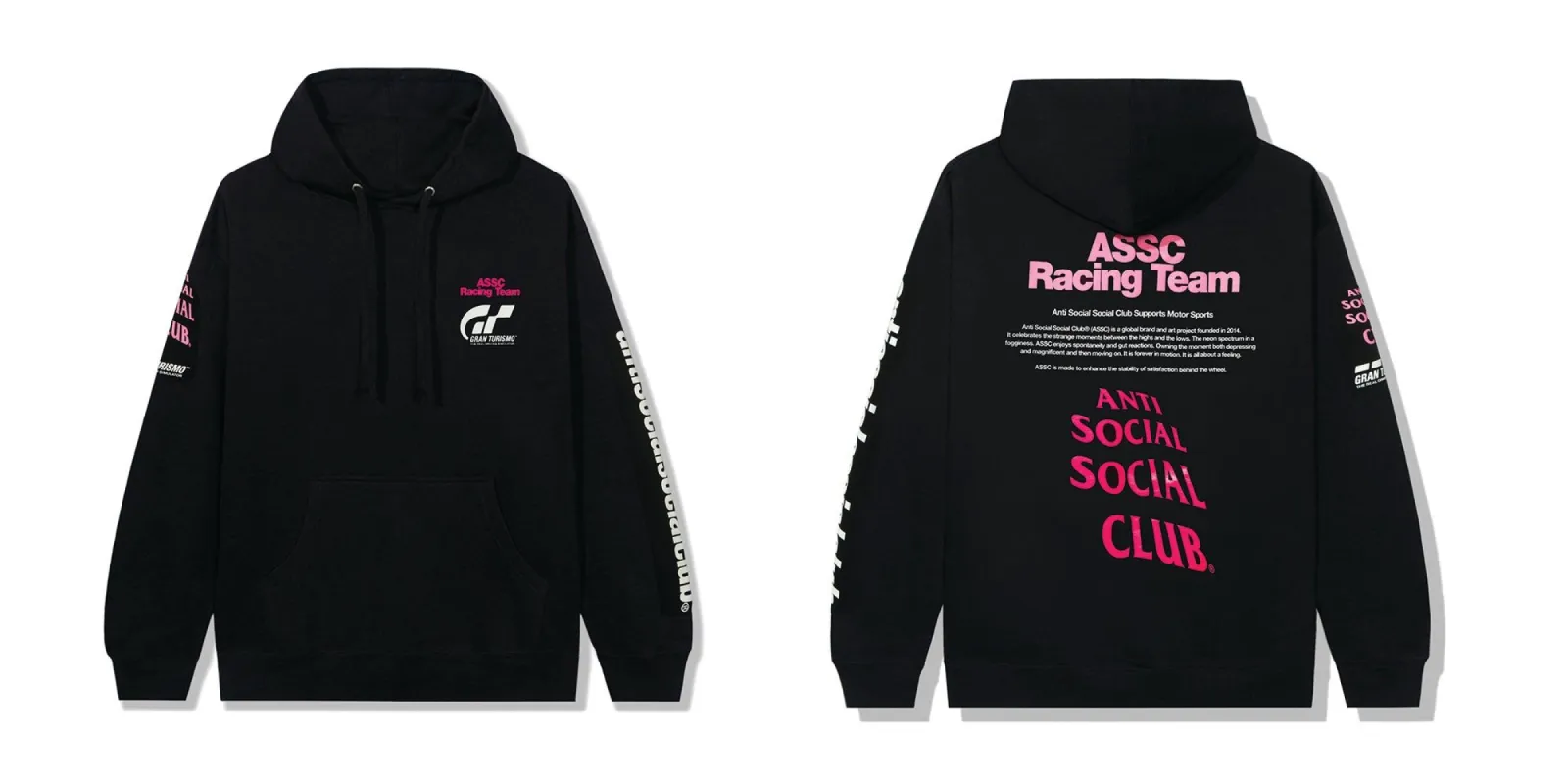 Gran Turismo x ASSC Black Hoodie sold by Anti Social Social Club