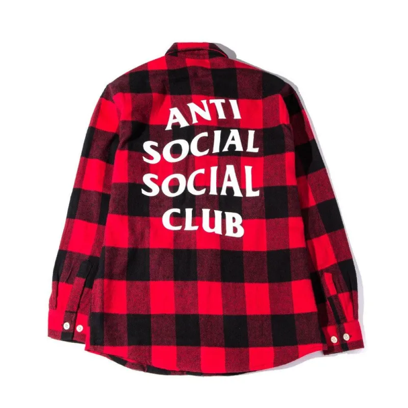 No Expectations Flannel made by Anti Social Social Club