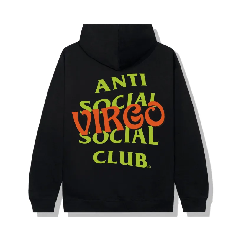Virgo Black Hoodie made by Anti Social Social Club