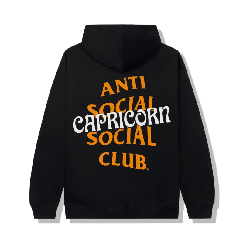 Capricorn Black Hoodie sold by Anti Social Social Club