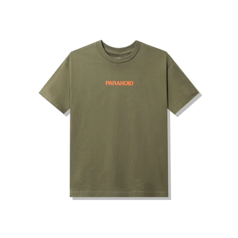 ASSC X Undefeated Paranoid Olive Tee sold by Anti Social Social Club