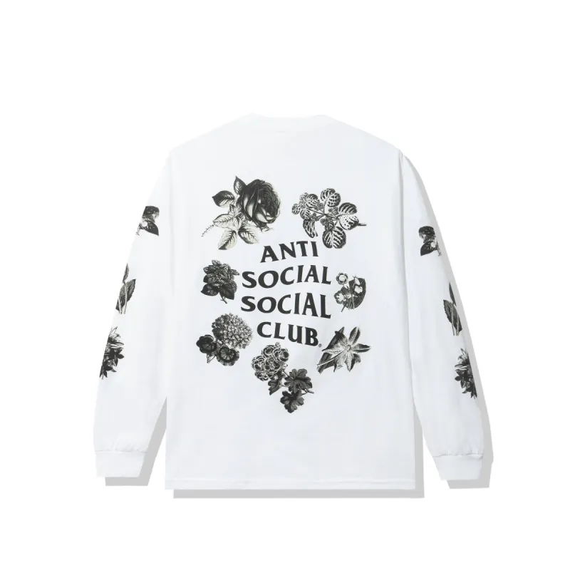 Strange Arrangements White Long Sleeve Tee sold by Anti Social Social Club