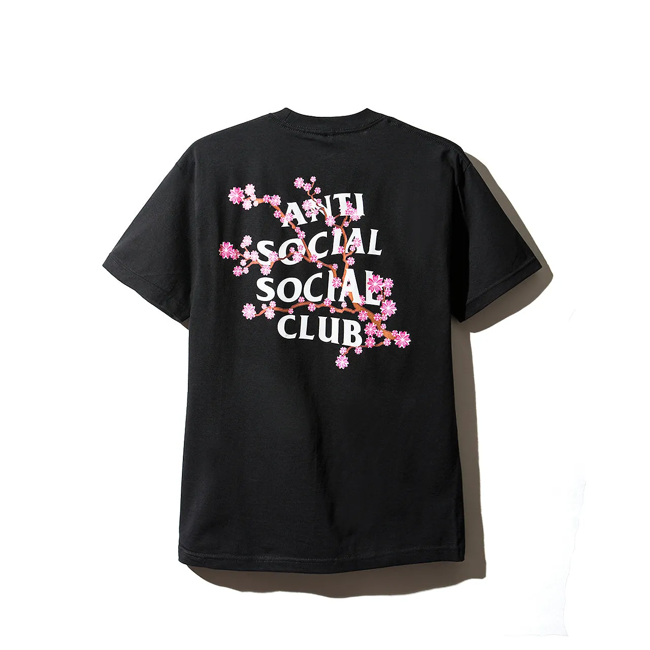Cherry Blossum Black Tee sold by Anti Social Social Club